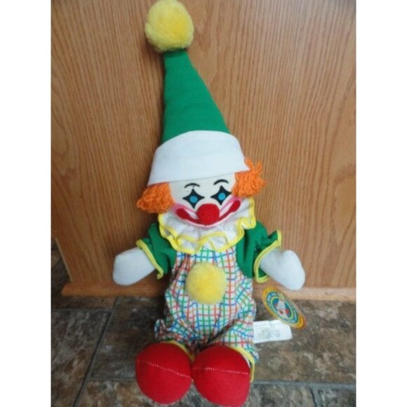 Vtg Stuart Clown Alley Originals Clown 1981 Ringmaster Rascal Barnum & Bailey